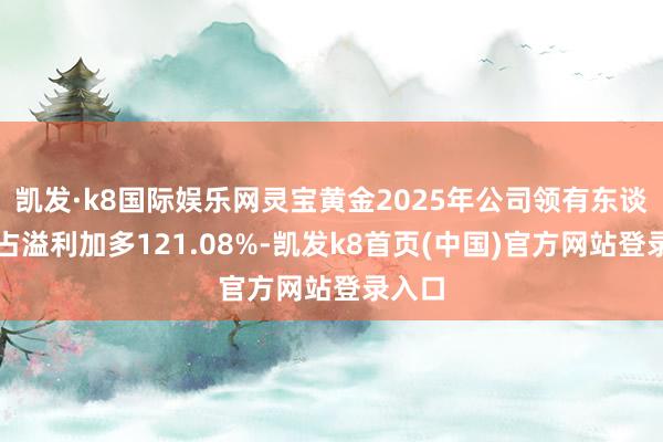 凯发·k8国际娱乐网灵宝黄金2025年公司领有东谈主应占溢利加多121.08%-凯发k8首页(中国)官方网站登录入口